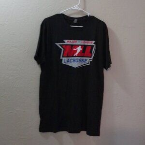 Major League Lacrosse (MLL) Logo T-Shirt Medium